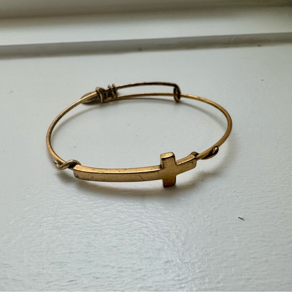 Alex and Ani Cross Bracelet - Picture 1 of 2